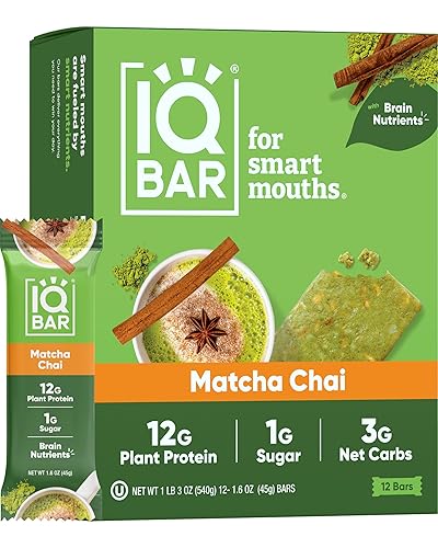Matcha Chai Protein Bars💚