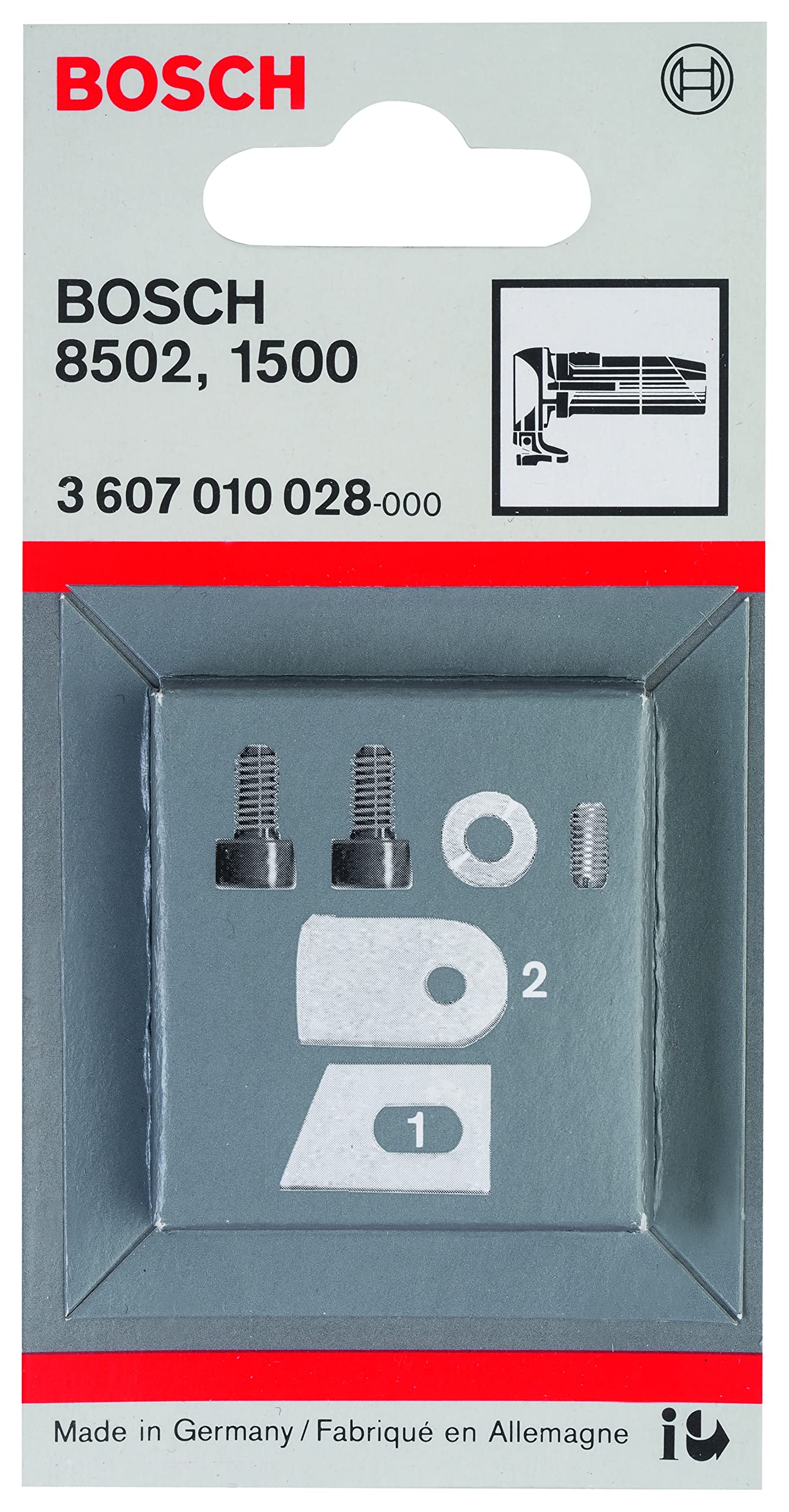 Amazon.com: Bosch 3607010028 16 Gauge Shear Upper/Lower Blade Set 
