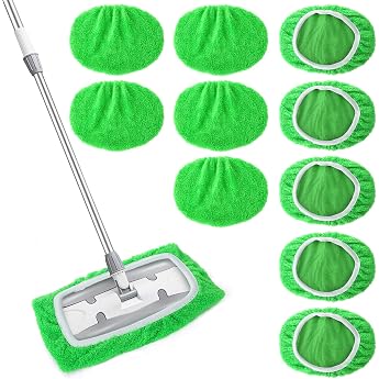 10 STK f r Swiffer Sweeper Mop Gr ne Waschbare Bodent cher 254 x 115 cm