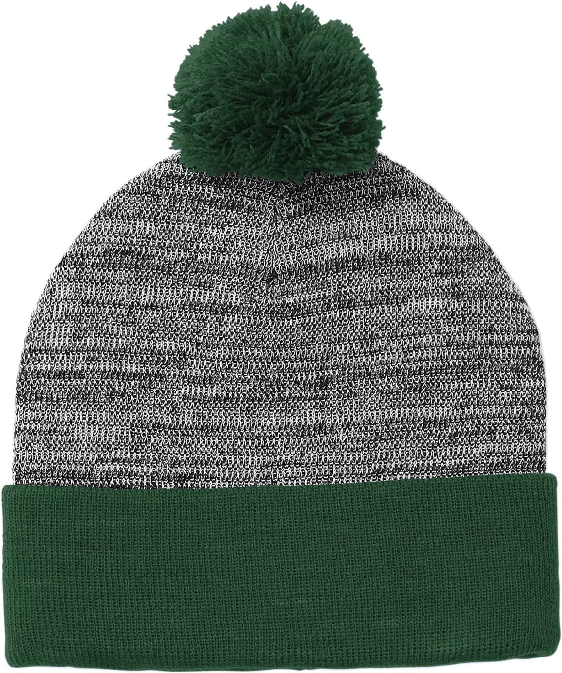TOP HEADWEAR Heather Pom Pom Beanie