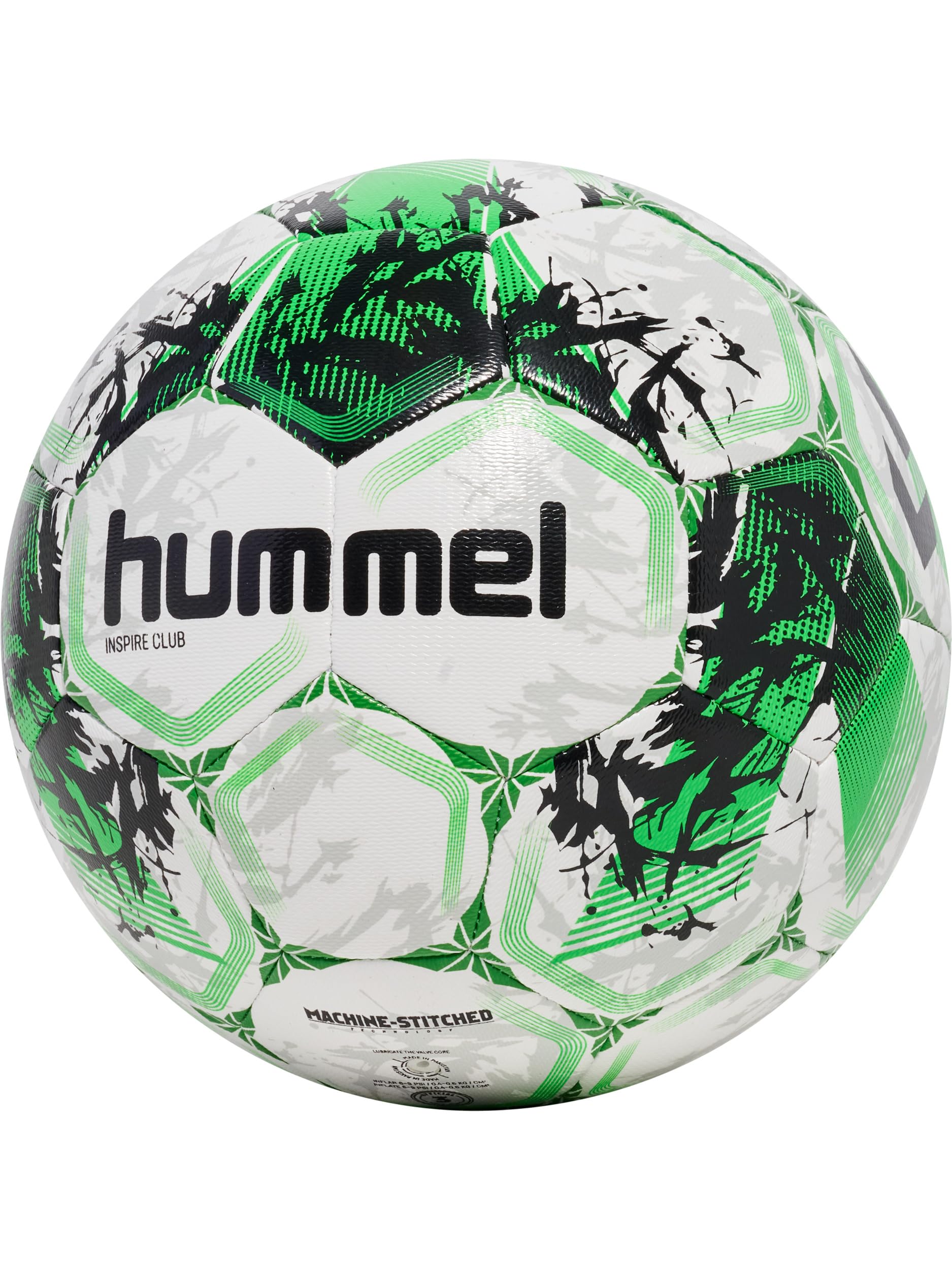 Hummel Hmlinspire Club FB, Neon Green, White, Green, 3