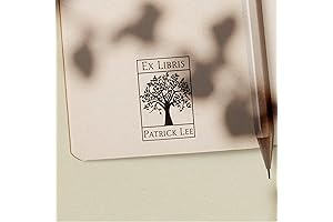 Stamp by Me | Ex Libris | Personalized Wooden Book Stamp |...