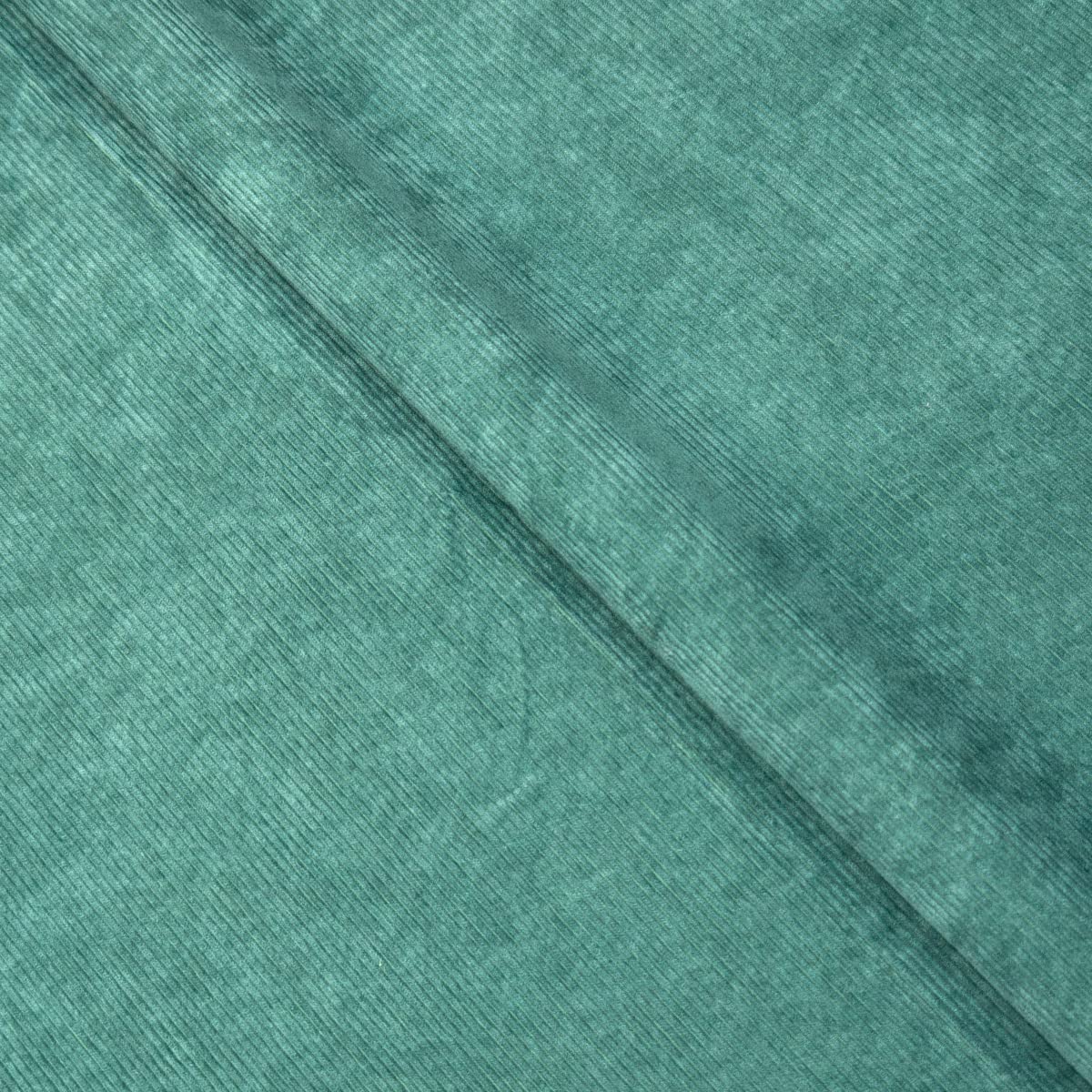 Corduroy Fabric 8 Wale Material Jumbo Cord 60 Inch 150cm Wide Clothing Trousers (Per Metre, Bottle Green)
