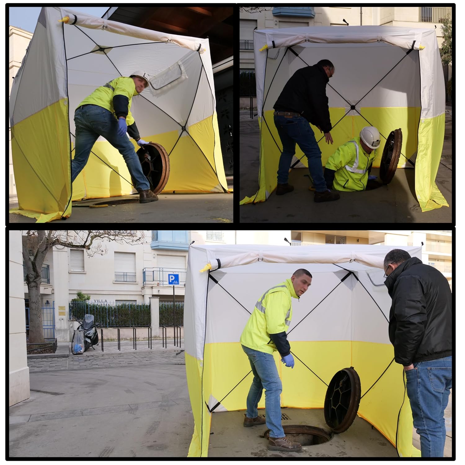 JAX3 | Professional Work Tent | Pop Up | UV50+| 6,2x6,2x7,05 Ft | Instant Quick and Easy Tool-Free Setup | Waterproof | Slicing, Commercial Tent, Fiber Optic for Heavy-Duty Use JAX3 | Professional Work Tent | Pop Up | UV50+| 6,2x6,2x7,05 Ft | Instant Quick and Easy Tool-Free Setup | Waterproof | Slicing, Commercial Tent, Fiber Optic for Heavy-Duty Use