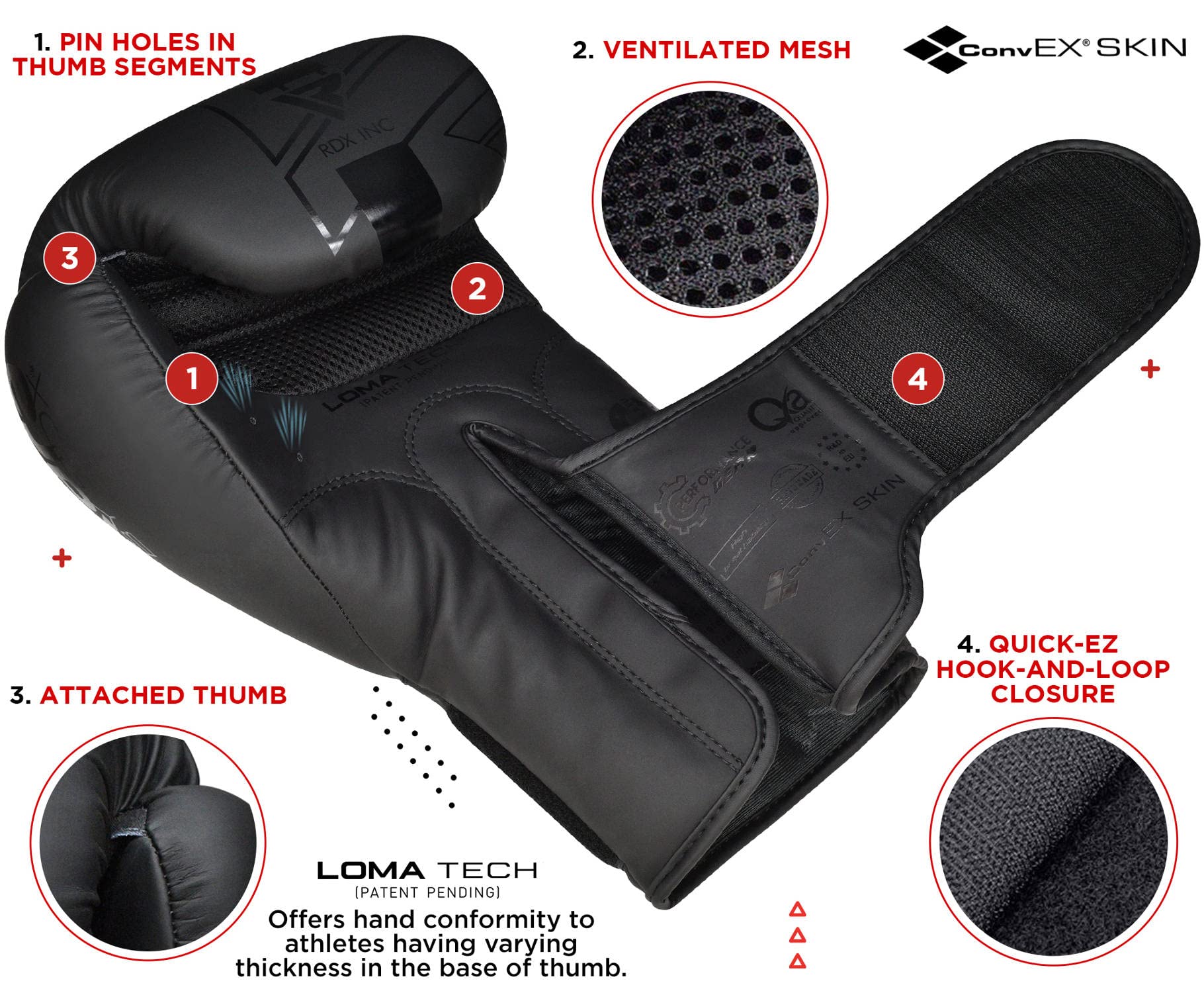RDX Gefüllt Boxsack Kinder,60 cm Hängend Box Set Für Boxen Kickboxen MMA Muay Thai Karate, Punchingsäcke für Jungen Mädchen, Maya Hide Leder Kids Punching Bag