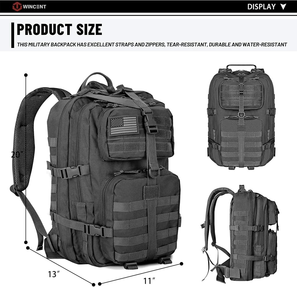 Amazon.com: WINCENT Multi Function Military Tactical Assault