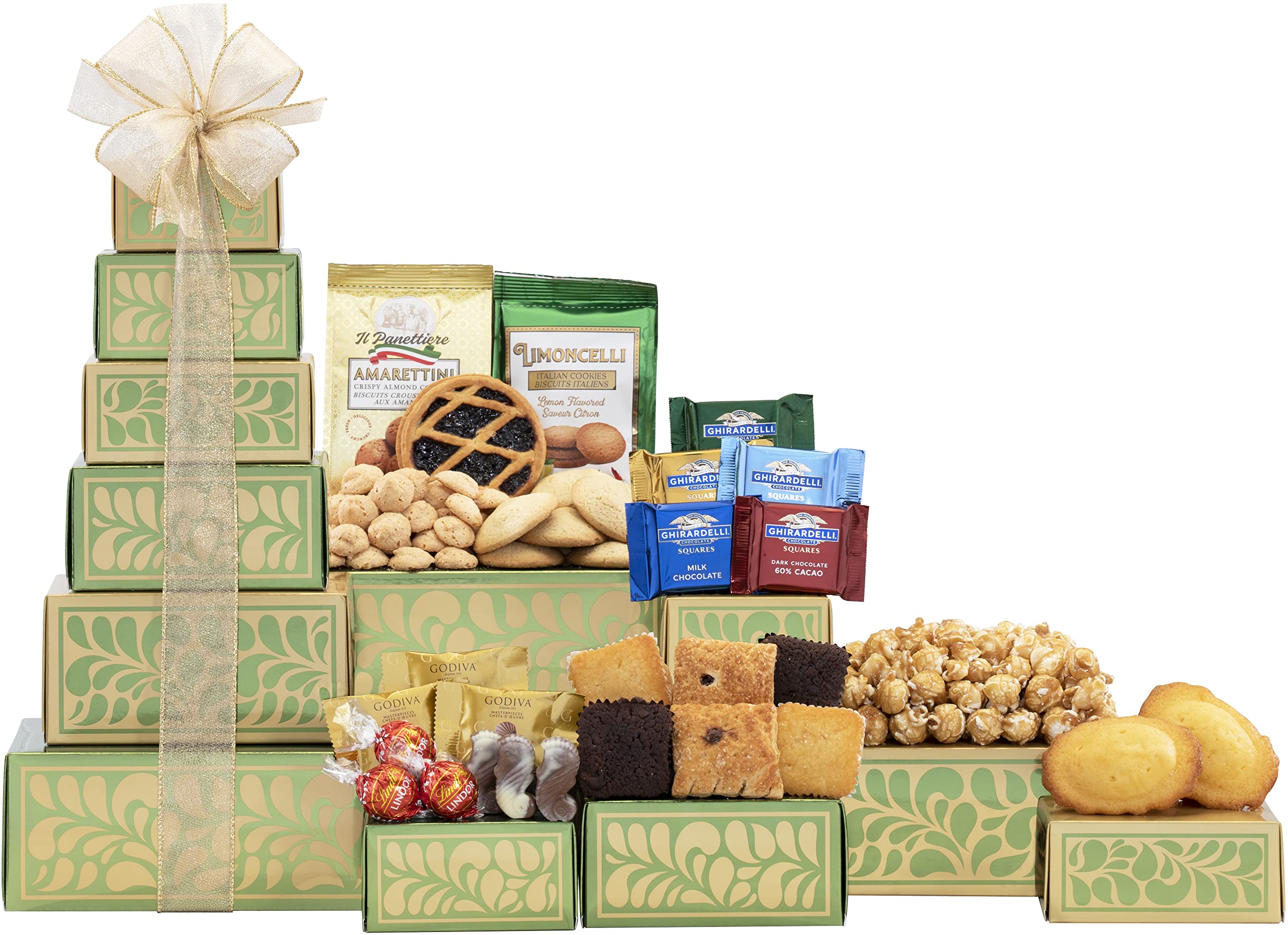 Wine Country Gift Baskets, Chocolate and Sweets Tower