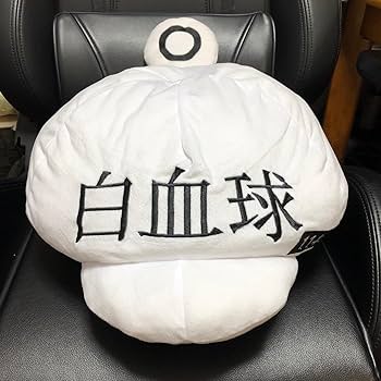 Amazon.co.jp: はたらく細胞 ぬいぐるみ 帽子 クッション BIG