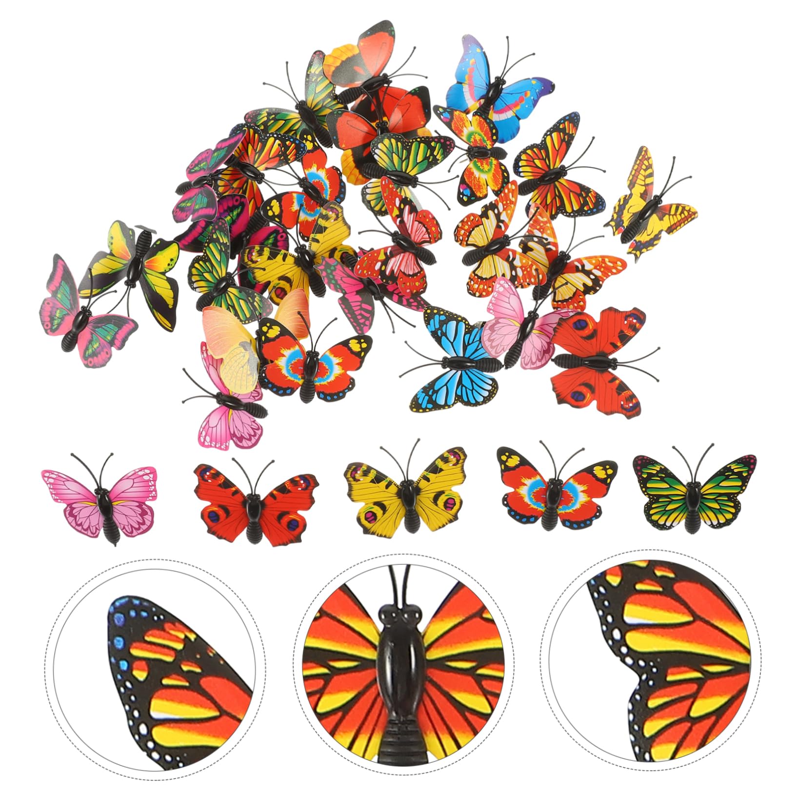 Operitacx 5 Cajas Clavos Gancho chinchetas de Clavijas Tic chinchetas Coloridas Tachuelas para tablón de anuncios Empujar Decoraciones de tablones de anuncios Planchar