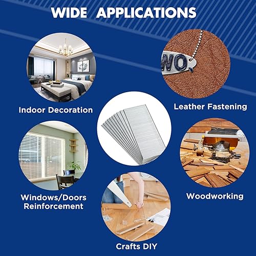 Miniatura 4 de WORKPRO Uñas Brad de calibre 18 y raspador de pintura WORKPRO de 2 pulgadas, 1-14 pulgadas, 34 pulgadas, 6000 unidades de clavos universales para