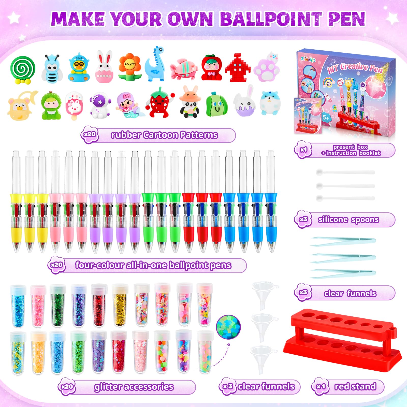 Goody King Zelf pennen maken set voor kinderen, doe-het-zelf
