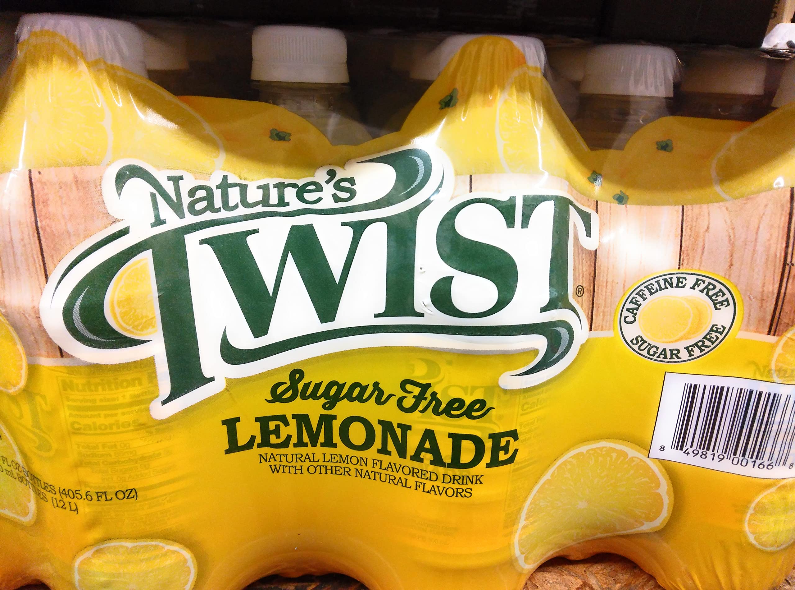 Buy Nature's Twist Sugar Free Lemonade 24 pack, 405.6 Fl Oz (Pack of 24