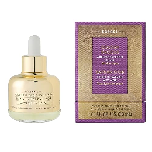 Miniatura 3 de KORRES Golden Krocus - Suero antienvejecimiento para mujeres, 1 onza líquida