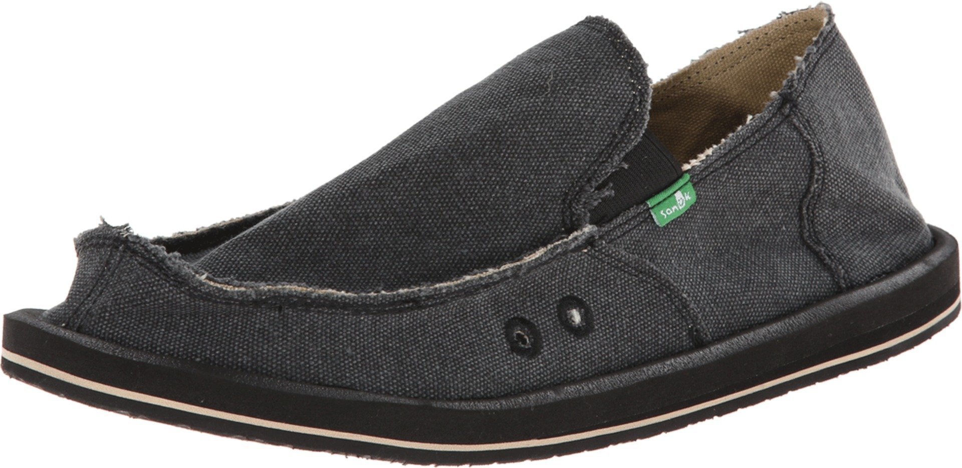 SanukMens Sidewalk Surfer | Mens Shoes | Slip On Shoes for Men | Men's Slip-on Loafers | Memory Foam Footbed