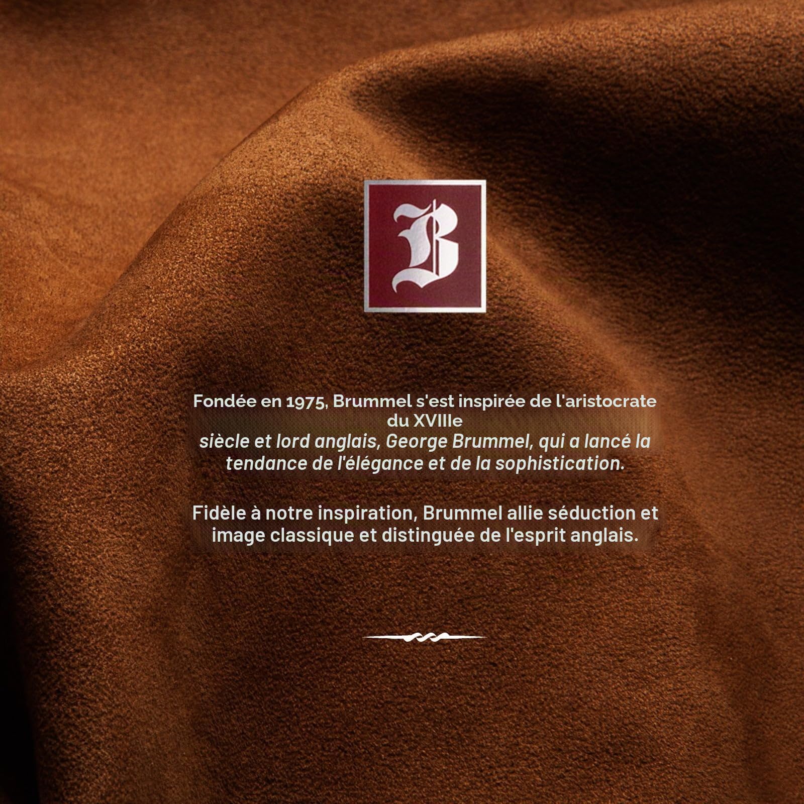 BRUMMEL - Classique 125 ml, Eau de Toilette pour Homme, Cologne, Parfum Élégant et Sophistiqué, Senteur Hespéridée Épicée, Parfum Frais Longue Durée