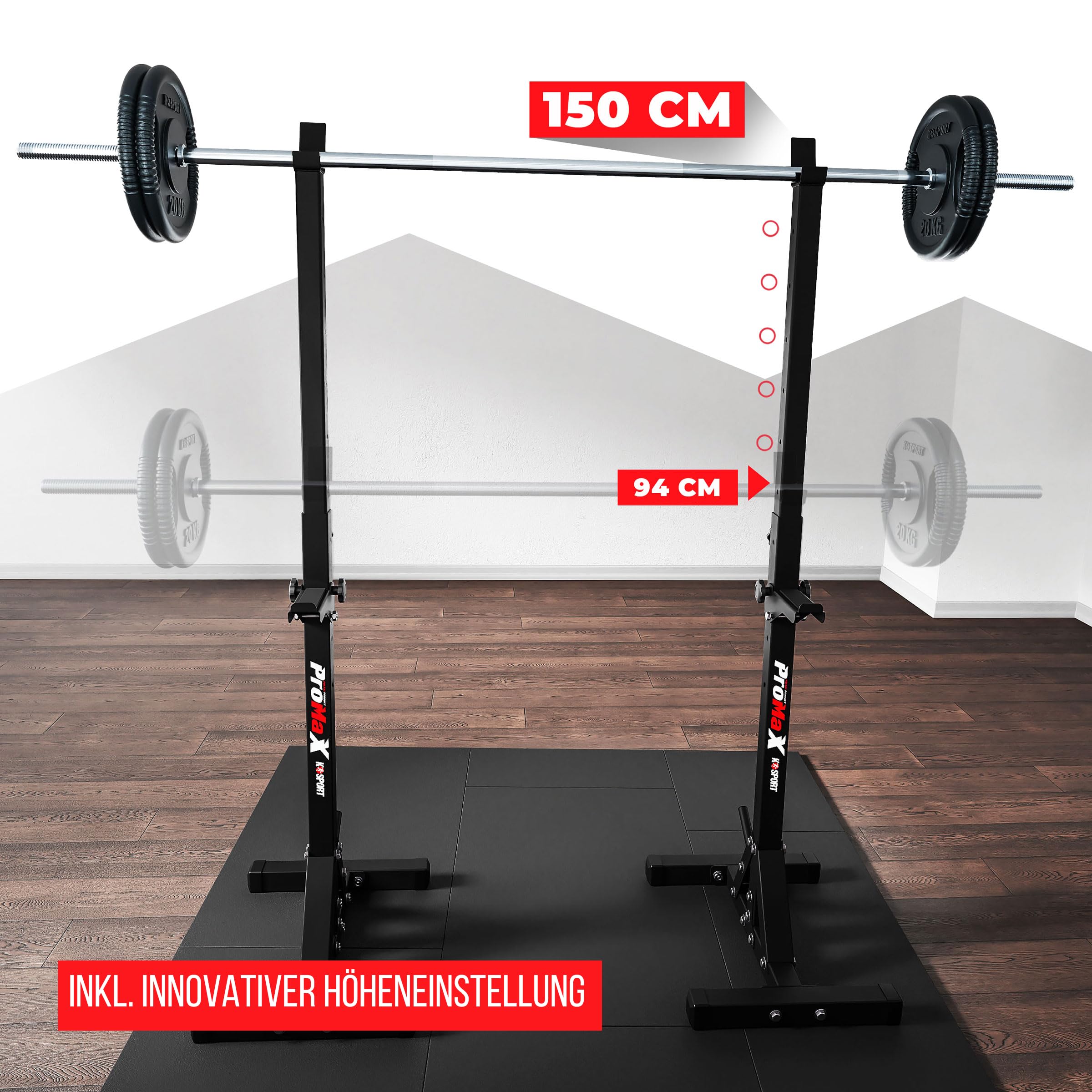 Soporte Mancuernas Yaheetech Soporte Para Barras De Pesas Discos