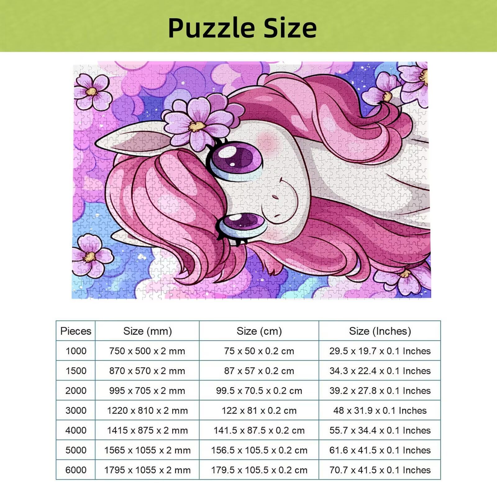 Puzzle 1500 Piezas Animal, Puzzle Caballo con Caja para Adultos, 87x57 cm, DIY 1500 Piezas Rompecabezas Madera para Adultos, Rompecabezas Desafiante para Decoracion Hogar y Pared, Regalo Mujer H-6795