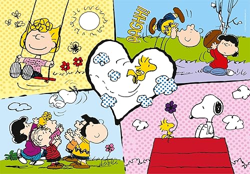 Miniatura 2 de Clementoni 35558 Peanuts 500 piezas, rompecabezas para adultos, rompecabezas de cómic fabricado en Italia