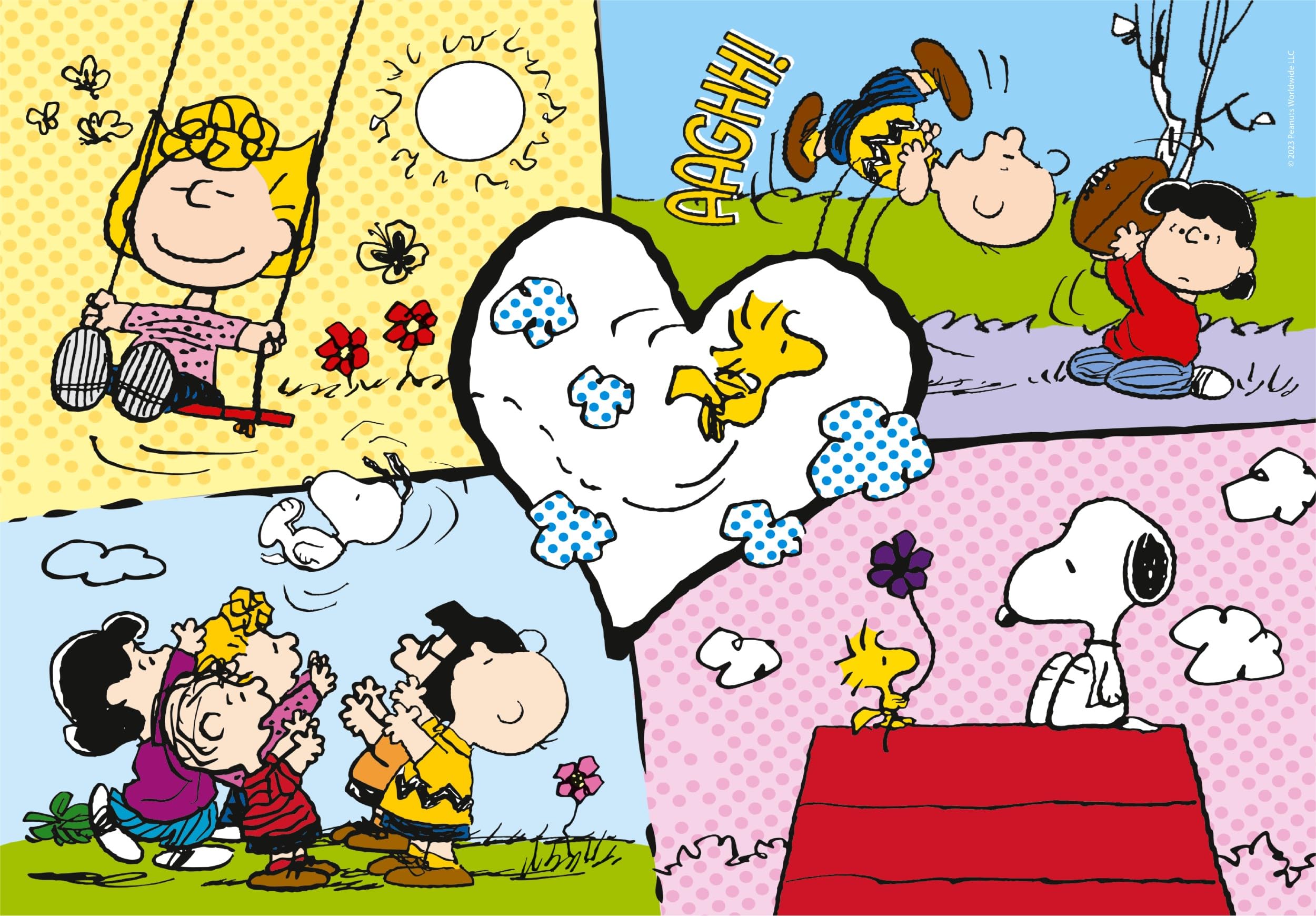 Amazon.com: Clementoni - 35558 - Puzzle Peanuts - Jigsaw Puzzle