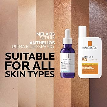 LA ROCHE-POSAY MELA B3 セット 200ml + 30ml La Roche-Posay Mela B3 Serum & Anthelios Ultra Fluid