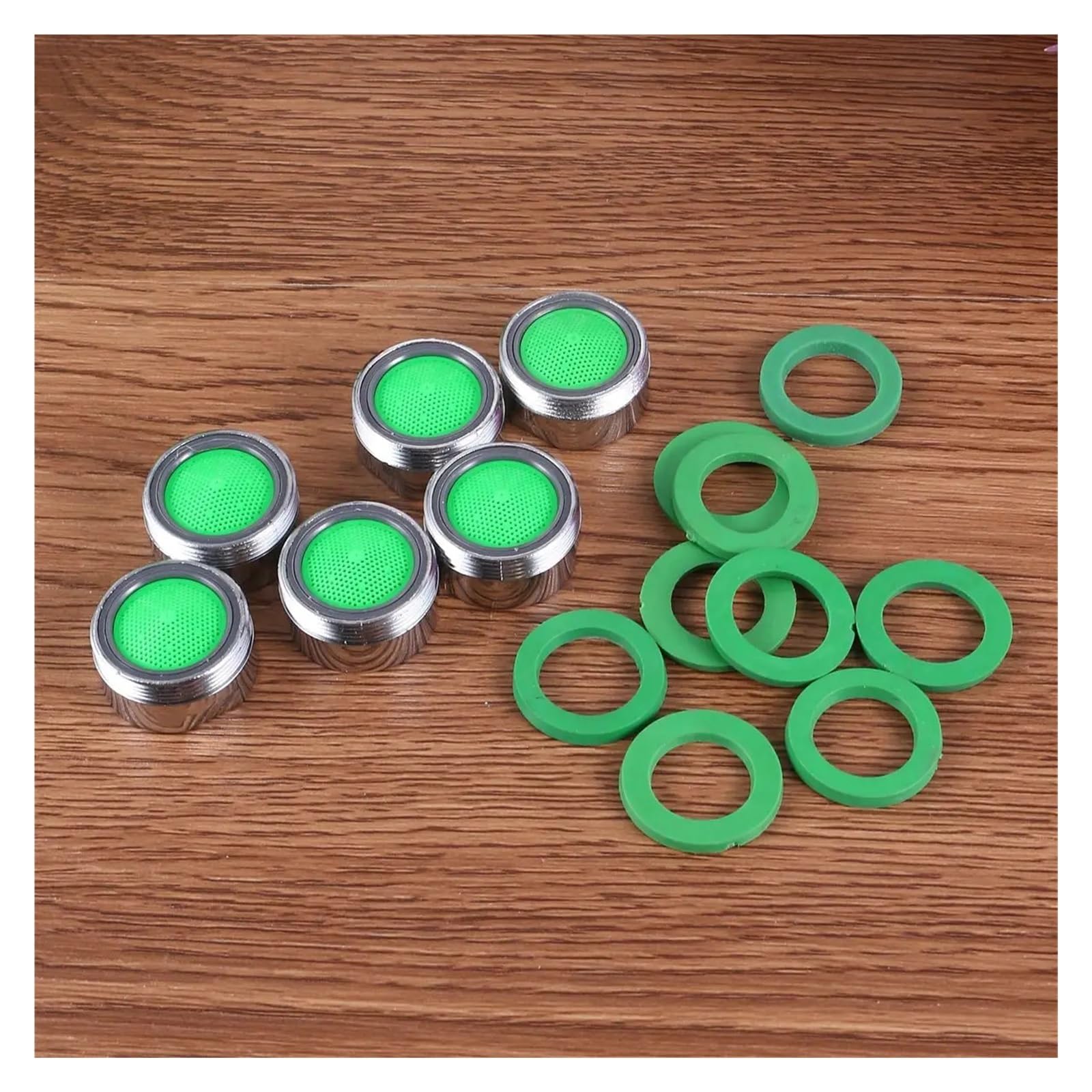 40 Sztuk 24mm Bateria Umywalkowa Kuchenna Aerator Odporny Na Zachlapanie Filtr Siatkowy Rdzeń Oszczędzanie Wody Akcesoria Wylotowe Baterie Kuchenne Oszczędność wody Łatwość instalacji