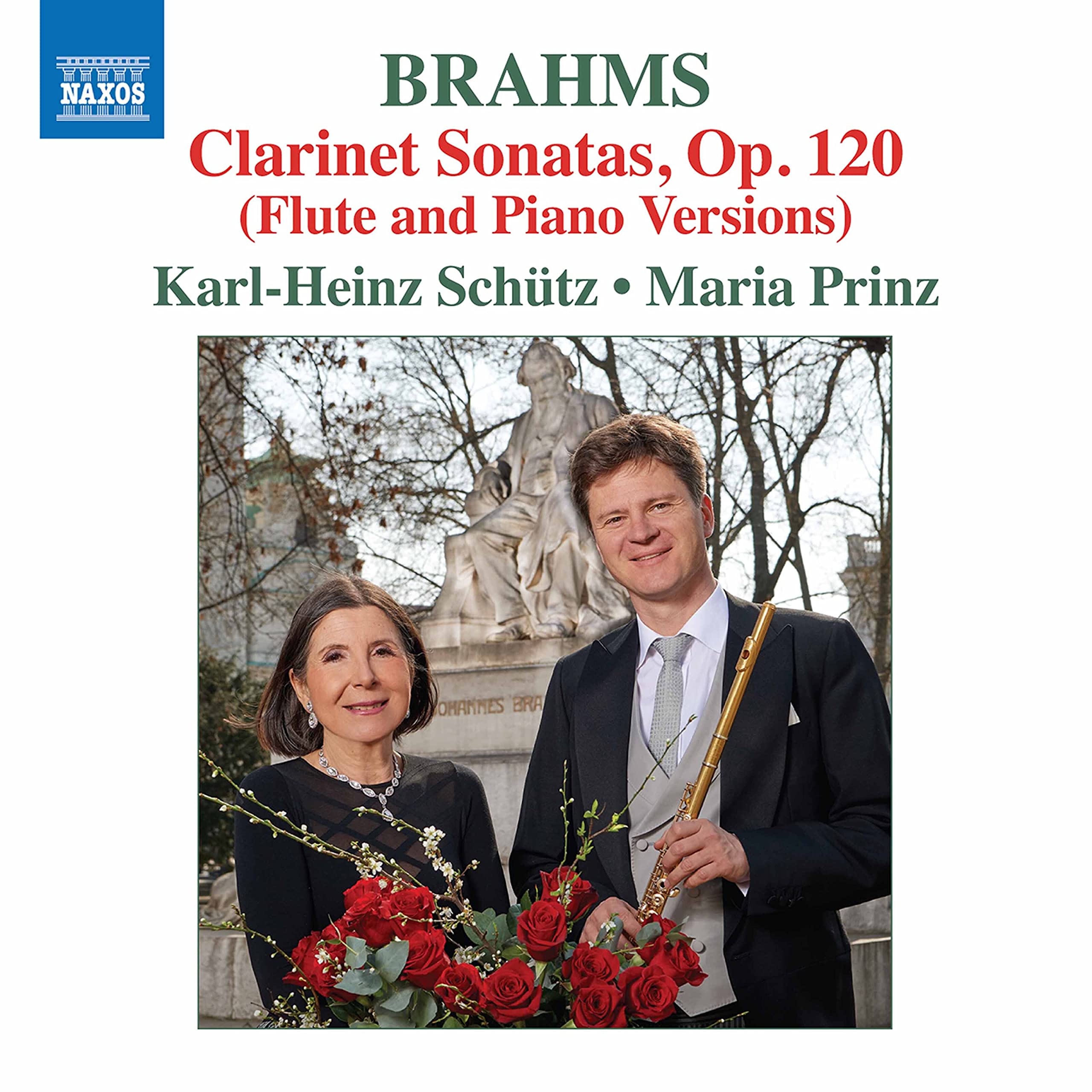 Johannes Brahms: Clarinet Sonatas, Op. 120 (Flute and Piano versions)