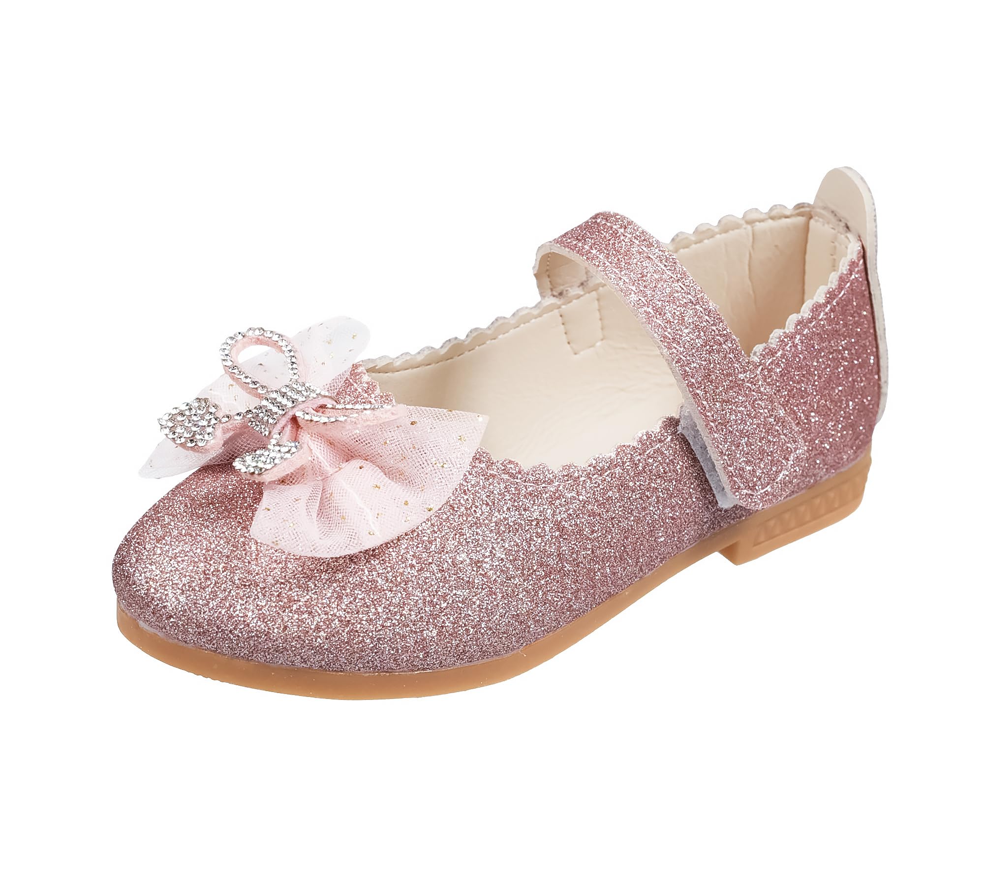 Zapatos de Princesa Elegantes para Niñas con Purpurina para Cosplay, Fiestas
