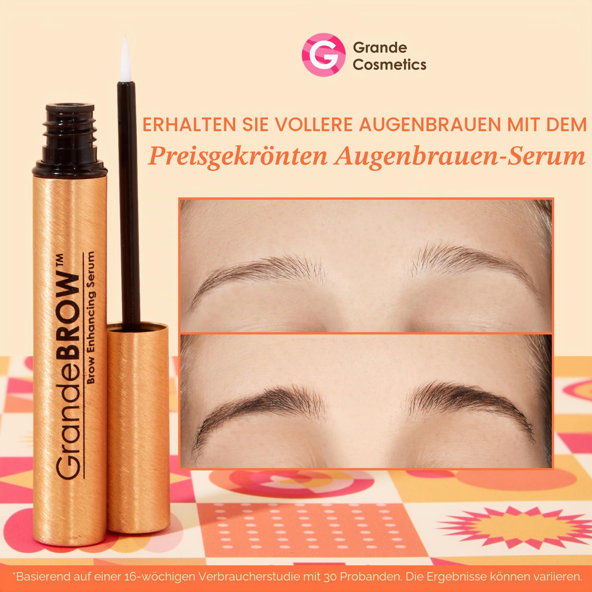 Grande Cosmetics GrandeBROW Brow Enhancing Serum, 3ml