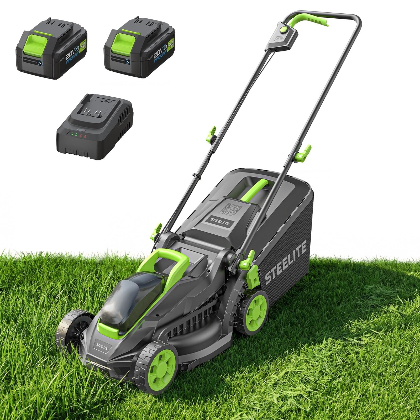 STEELITE 21V 13' Cordless Lawn Mower