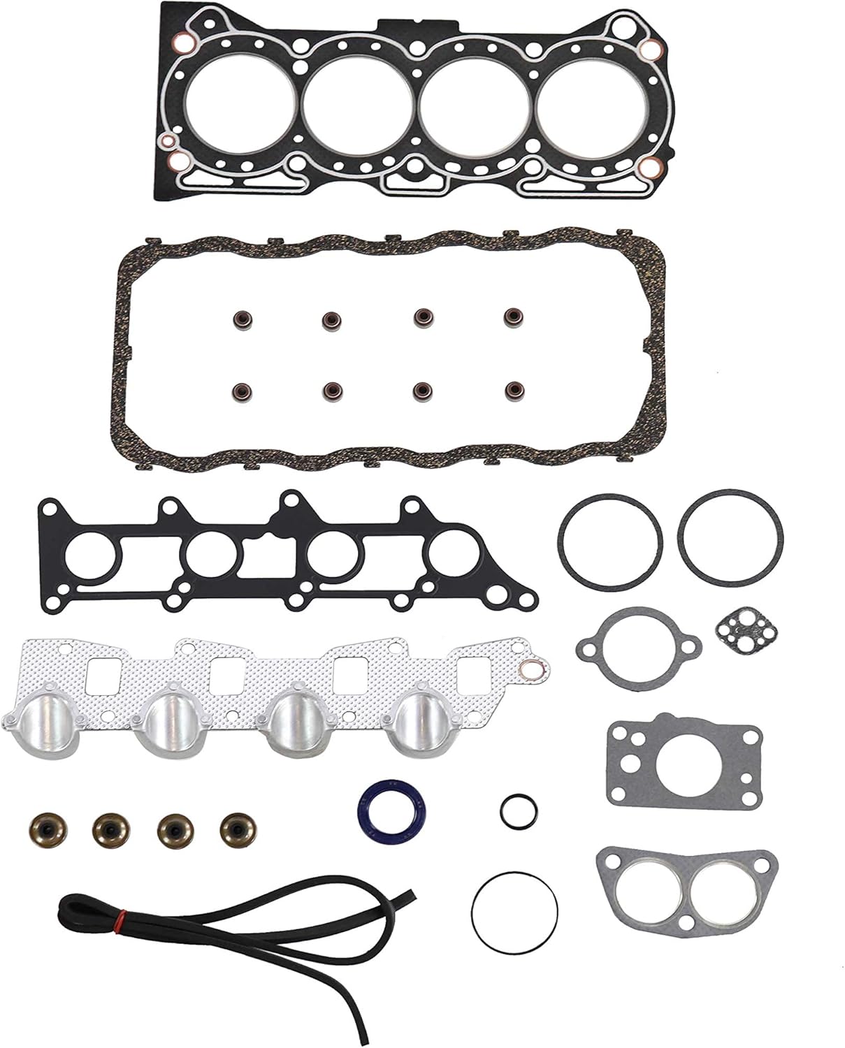 DNJ HGS525 Graphite Cylinder Head Gasket Set for 1989-1995 Geo Suzuki Sidekick Tracker 1.6L L4 8V SOHC 1588cc