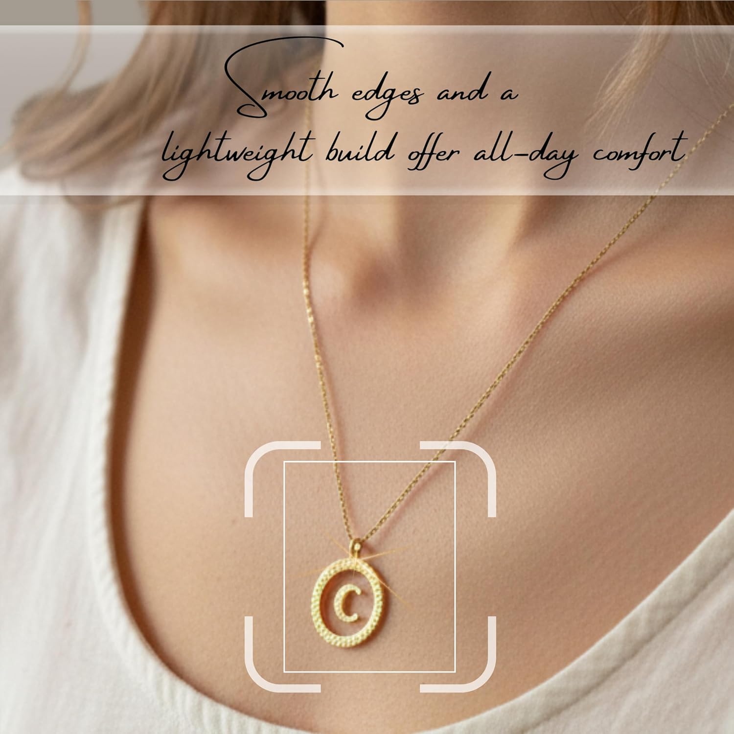 Pendant Snake Chain Necklace for Women gold trendy necklace for womens Dainty Cute Jewellery Minimalist Tarnish-Free Daily Wear Gift for Her Dainty Cute Jewelry gold trendy necklace (Moon) - Image 4