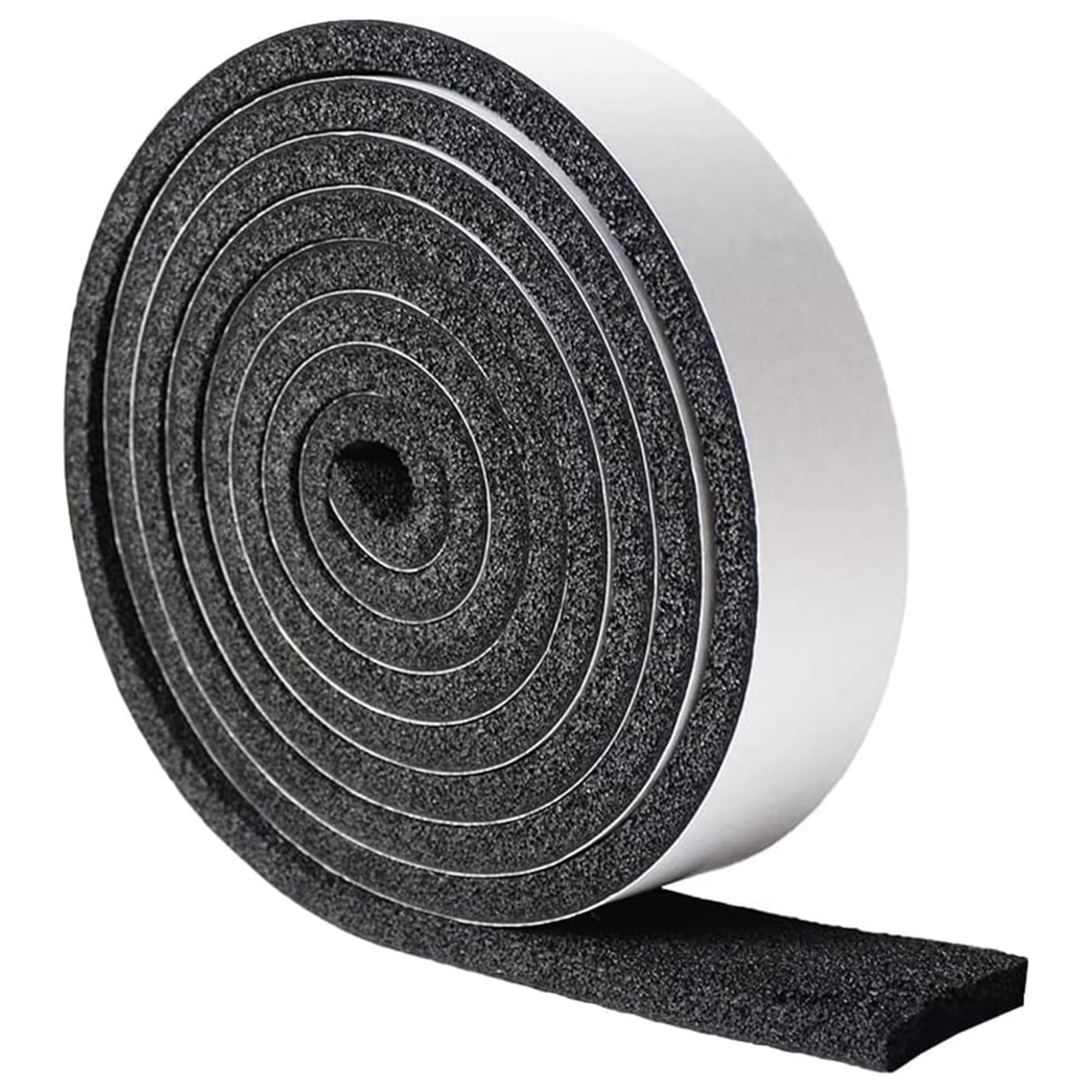 DOBTIM Pipe Insulation Foam Wrap Tape, Self Adhesive with High Resilience for Pipe Insulation Wrap 13 Ft x 2 Inch Wide x 1/2 Inch Thick