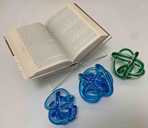 Miniatura 5 de Soporte de libro de acrílico transparentetenedor de libro de acrílico clarosoporte de exhibición abierto grueso del libro36.1 ft m