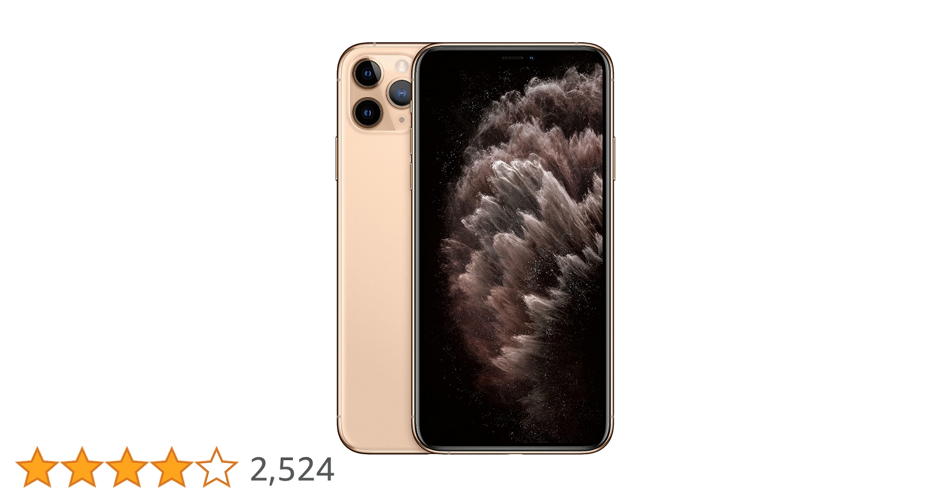 iPhone 11 Pro - 64GB ストレージ, ゴールドカラー Apple iPhone 11