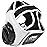 Venum Challenger 2.0 Headgear, Black/White, One Size