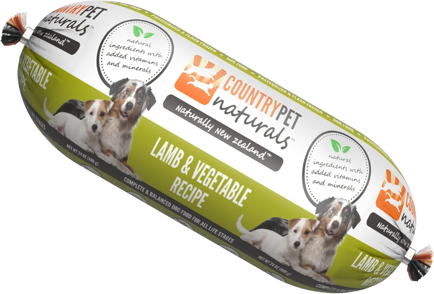 CountryPet Naturals New Zealand Dog Food 1.5 lbs Lamb and Vegetable