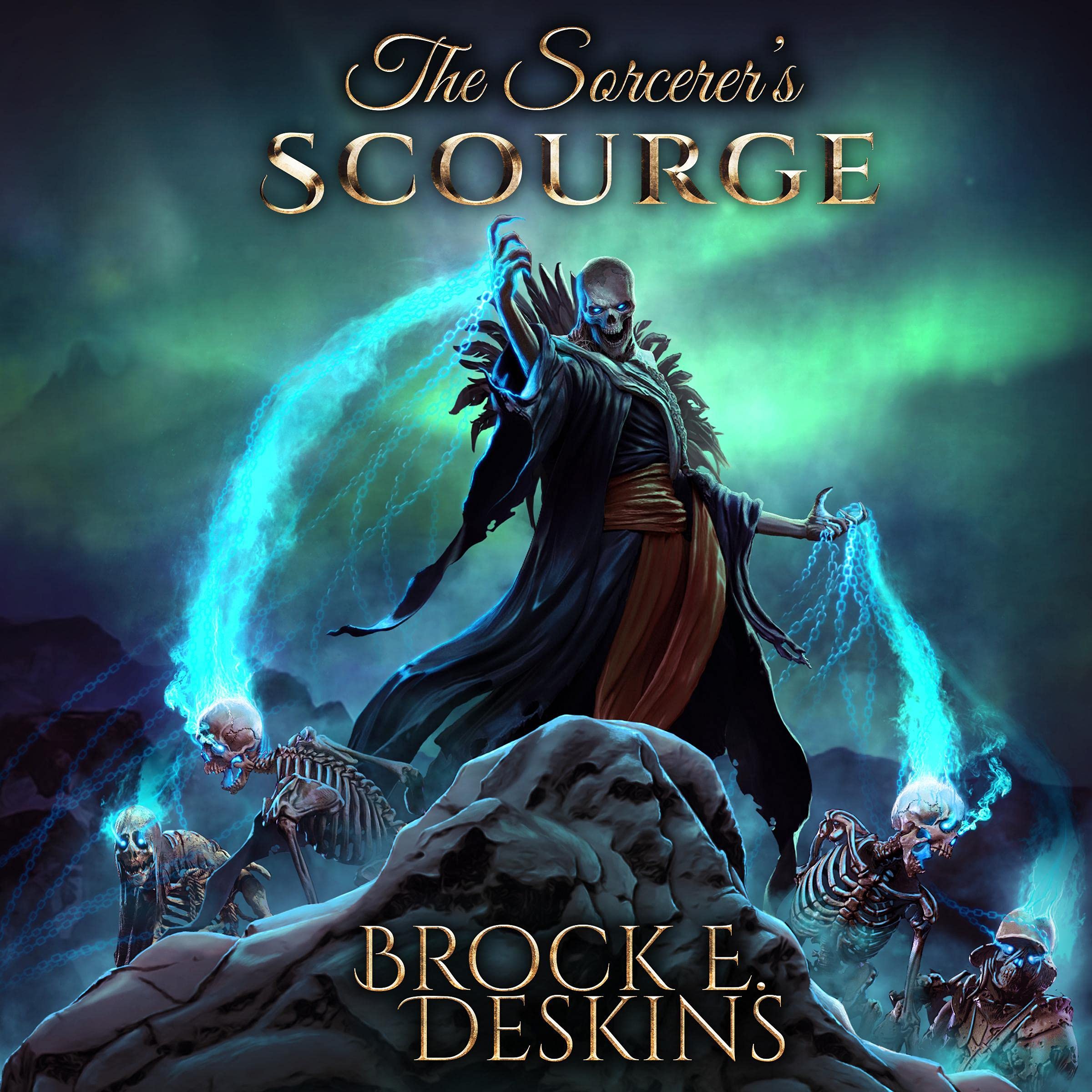 Cover art for The Sorcerer's Scourge