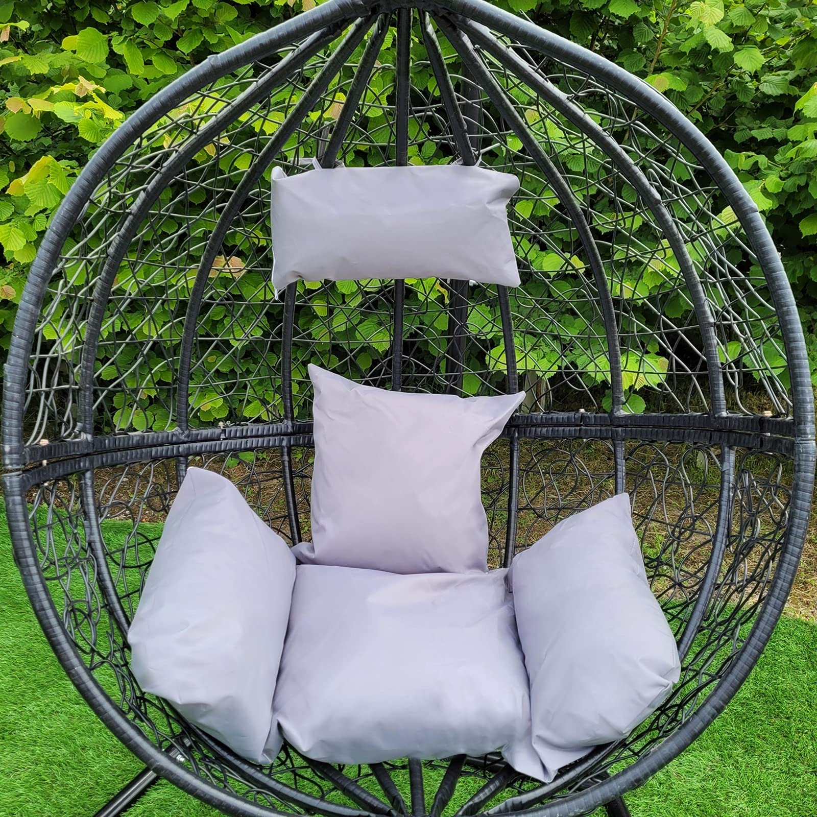 Silla Jardin Silla Colgante Skense Plazas Con Soporte Y