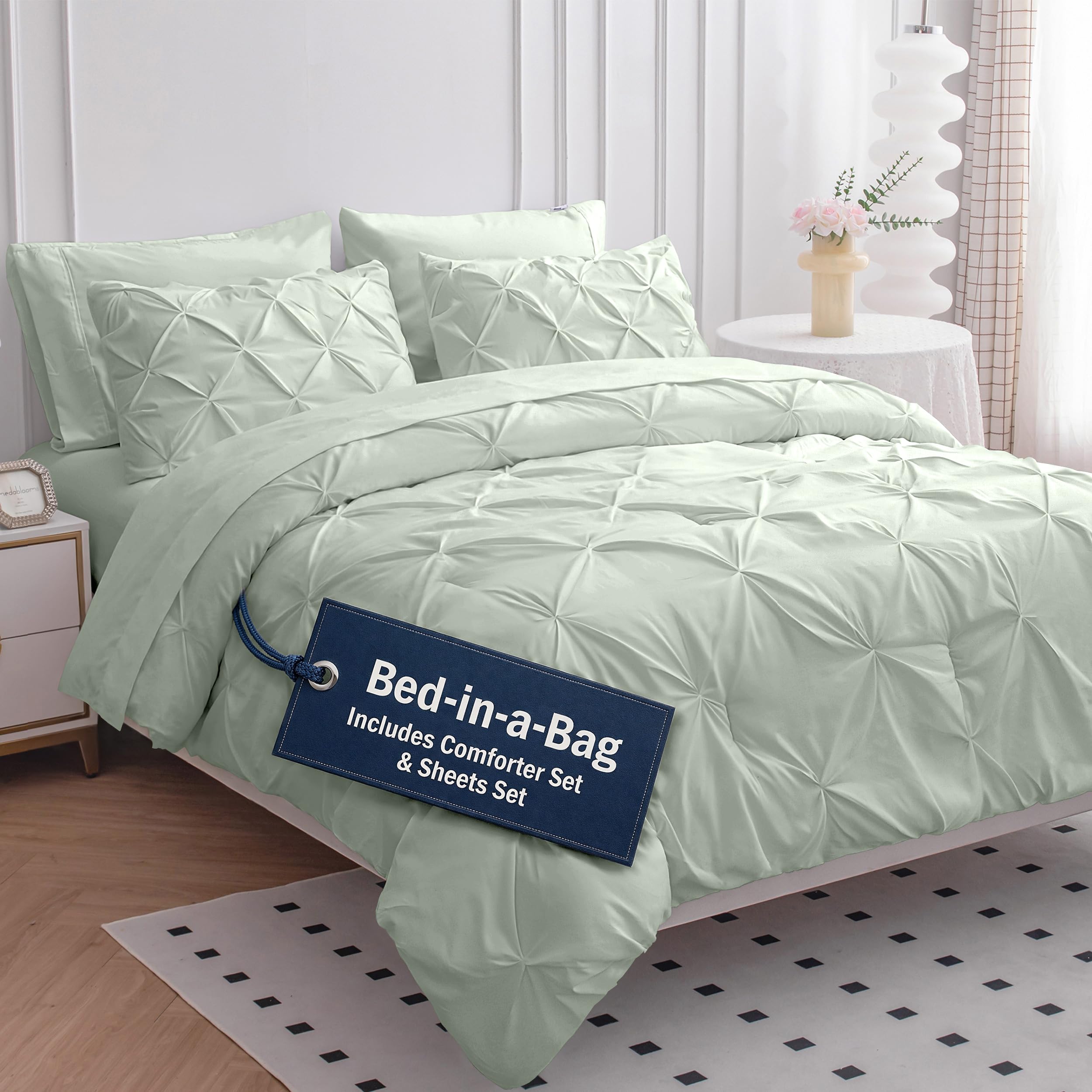 Amazon｜LANE LINEN カリフォルニアキング掛け布団セット