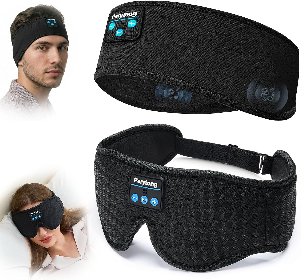 Sleepony Wireless Bluetooth Sleep Mask - Moon Reader