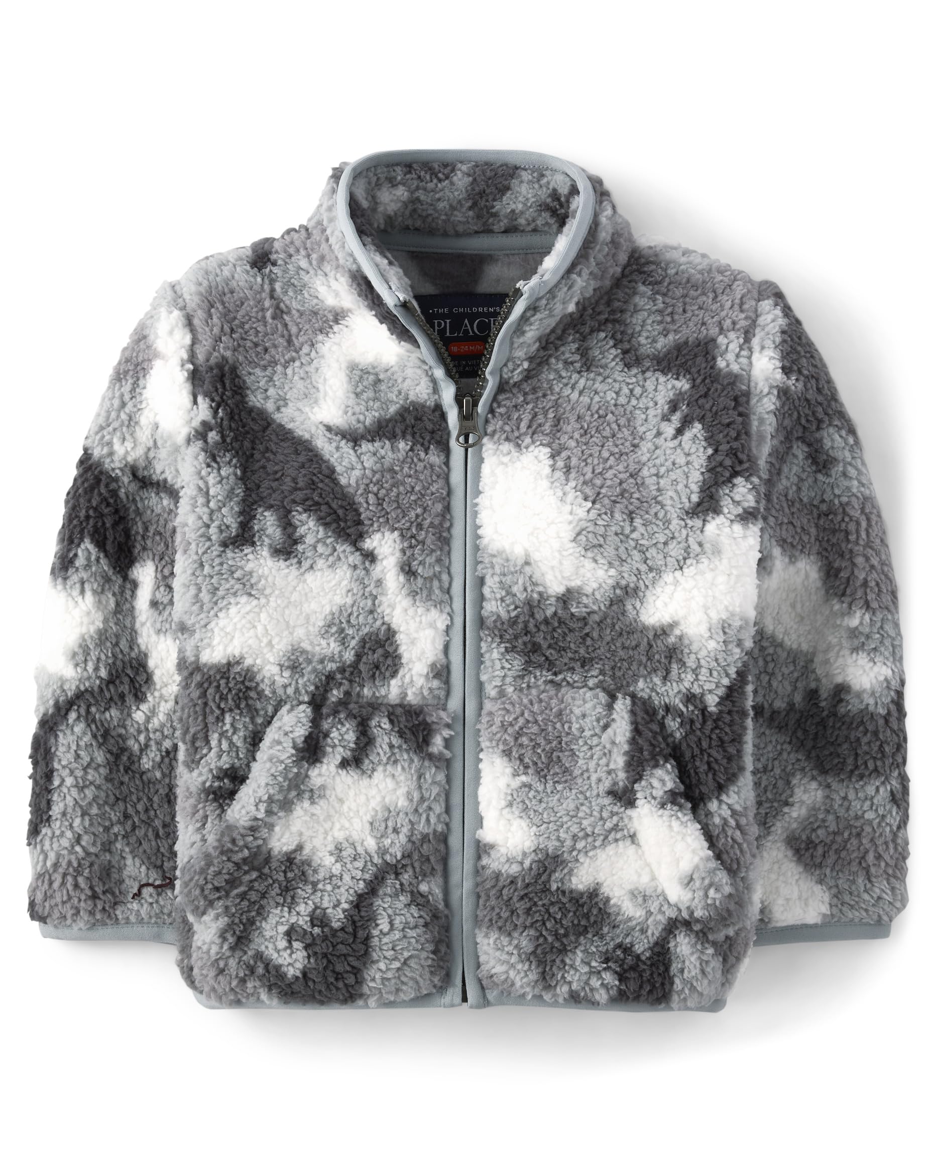The Childrens Place Baby Boys And Toddler Cozy Fuzzy Sherpa JacketJacket
