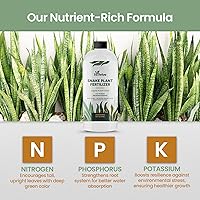 Vista 7 de Fertilizante para Planta Serpiente de 16 oz para Planta Serpiente Viva - Rinde 96 Galones de Fertilizante para Plantas de Interior, Ideal