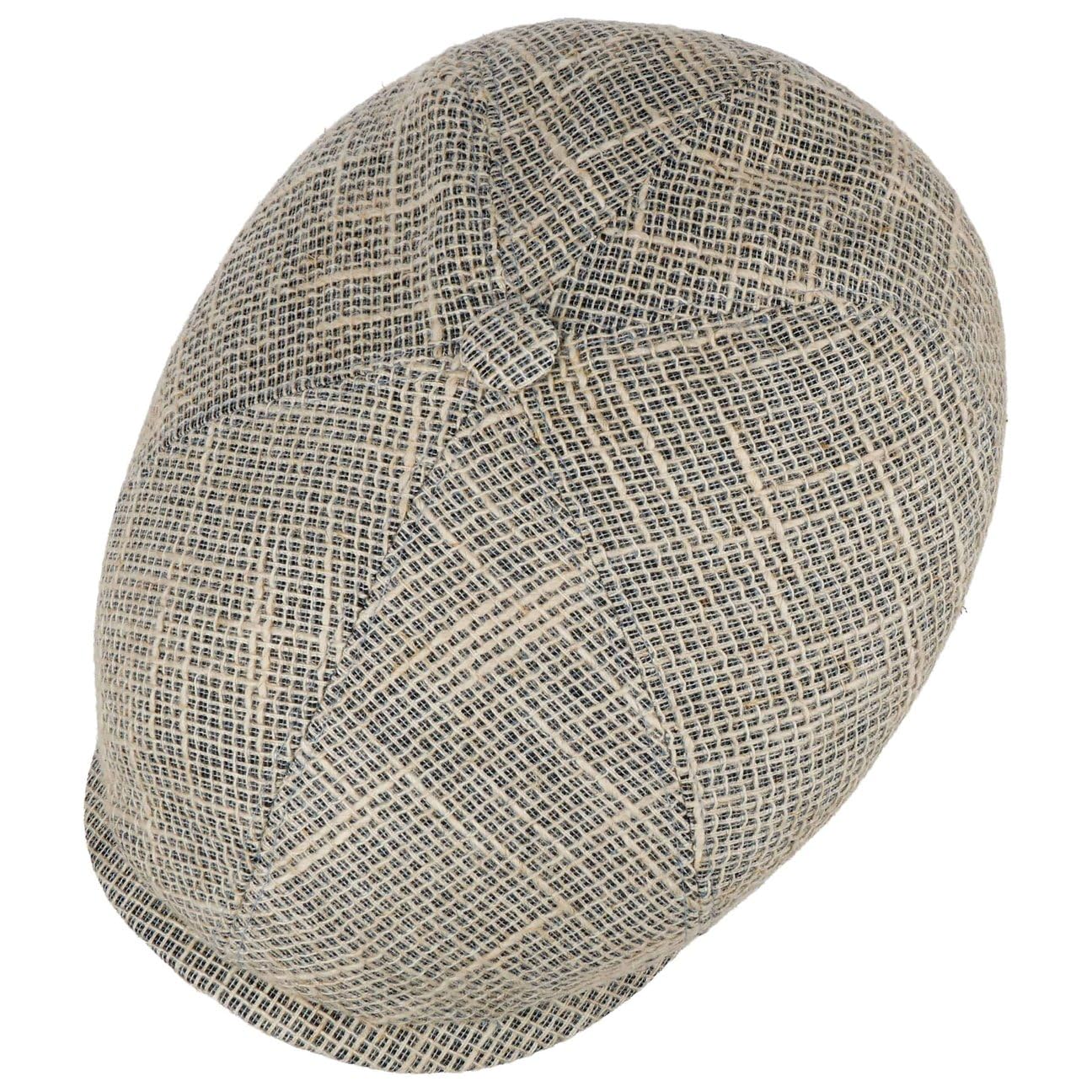 Stetson Sustainable Linen Mix 6 Panel Gorra Gatsby Hecho en UE Hombre Primavera Verano