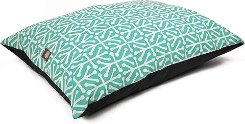 Miniatura 7 de Majestic Pet - Cama rectangular para perros medianos, lavable – Cama para mascotas antideslizante y cómoda – Almohada para jaula de mascotas de gran