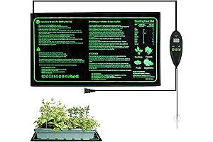 Heat Mat Thermostat Controlled - Seed Germination and Greenhouse