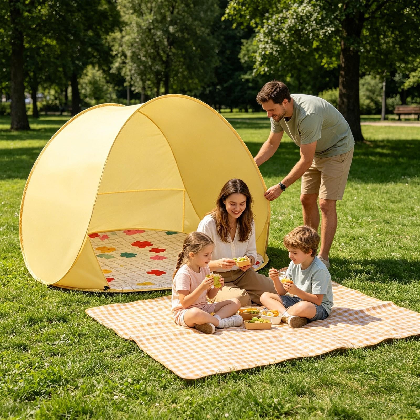 Tenda Da Bambini Esterna Da Spiaggia A Montaggio Facile