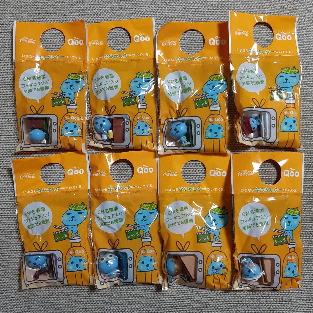 Amazon.co.jp: コカ コーラQoo なつかしクーフィギュア 全8種類