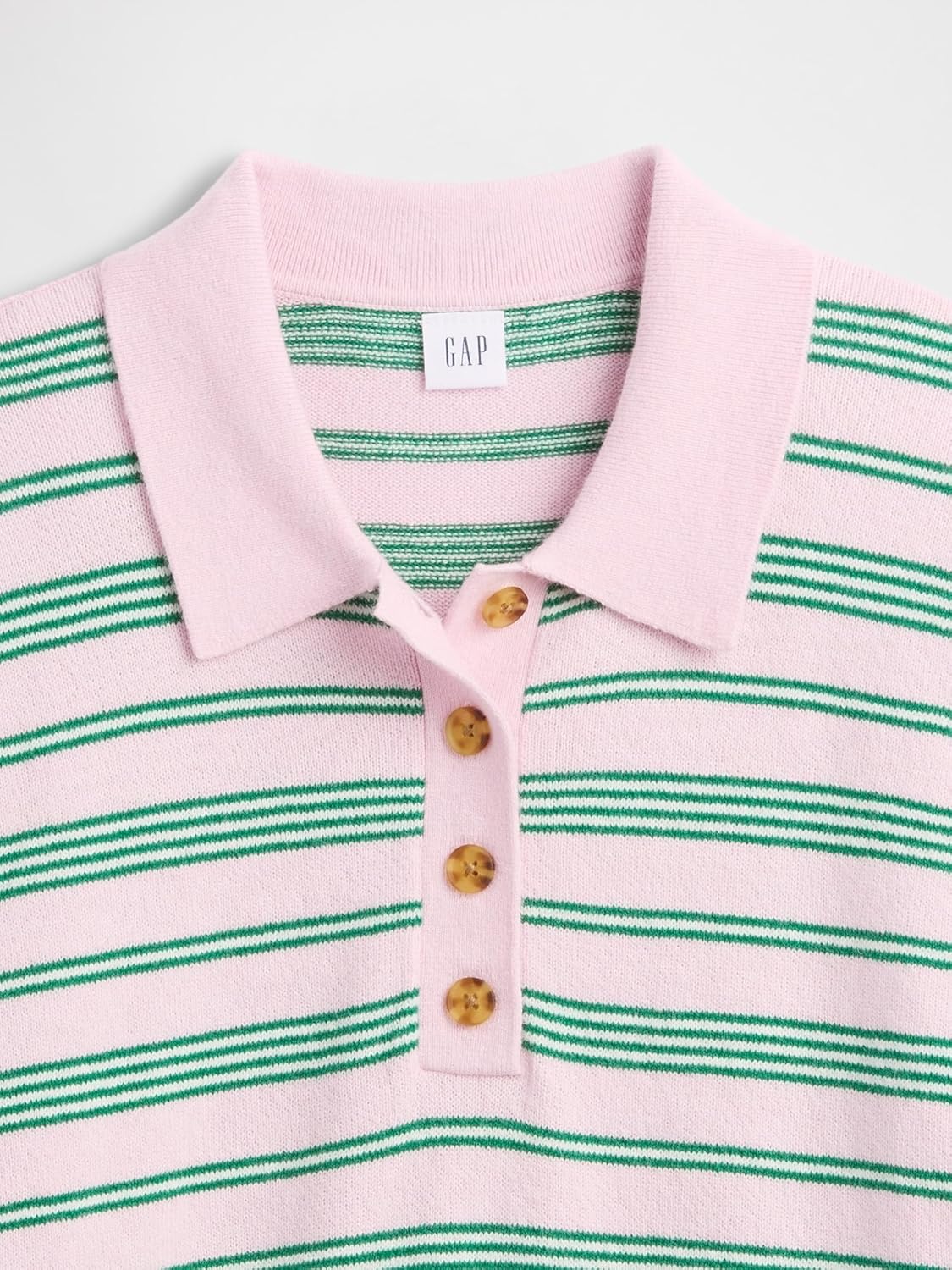 GAP Women's Cashsoft Polo Pullover Sweater