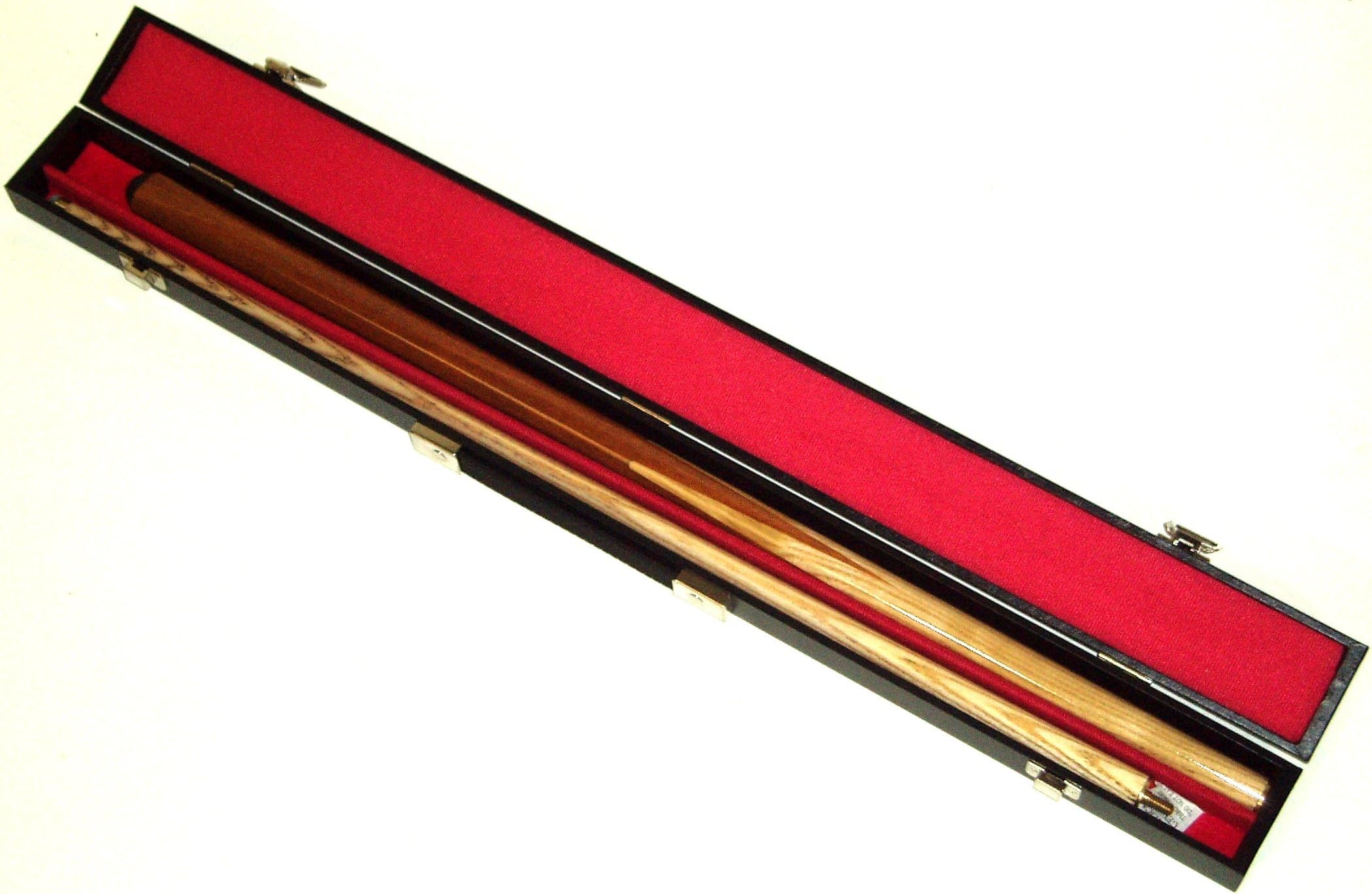 2 PIECE FULL SIZE ASH CUE & HARD CASE SET**