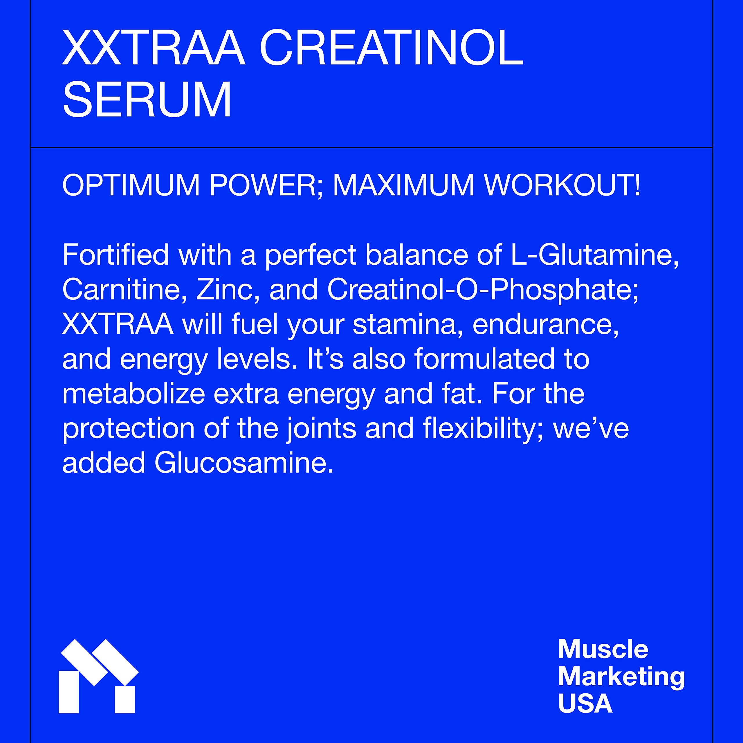 MMUSA XXTRAA Muscle Builder Creatine Serum Fast Surging Power for